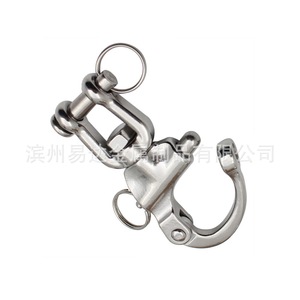 ตะขอเกี่ยวสปริงแบบ T316 ขนาด 6.35 มม. ทำจากสแตนเลสขัดเงา อุปกรณ์เรือเดินทะเลแบบหมุนได้ - Product Image 2