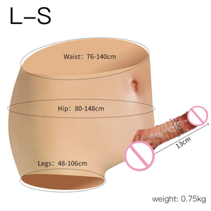Venta caliente bragas con correa para adultos con consolador sólido realista silicona líquida masturbador masculino juguetes sexuales para mujer <span class=keywords><strong>Les</strong></span> parejas % - Product Image 5