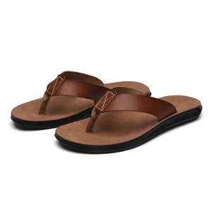 Kişiselleştirilmiş ayak klip anti kayma el deri moda flip flop