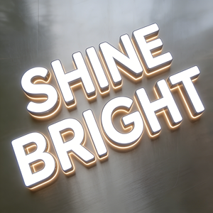 Letreros con Logotipo LED Retroiluminados <span class=keywords><strong>de</strong></span> Acrílico <span class=keywords><strong>y</strong></span> <span class=keywords><strong>Acero</strong></span> Inoxidable Personalizables al por Mayor para Edificios <span class=keywords><strong>y</strong></span> Centros Comerciales, Resistentes al Agua IP65 - Product Image 3