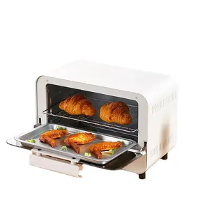 Horno eléctrico multifuncional para el hogar, minihorno pequeño de 10L, electrodomésticos de cocina