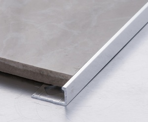 Esquina de azulejo en forma de L de <span class=keywords><strong>aluminio</strong></span> de alta calidad y soporte de borde accesorio personalizado OEM - Product Image 6
