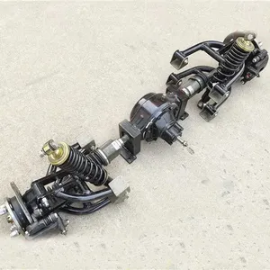 1 ton go cart electric car swing rear front axel with electric brake motor go cart for car electric vehicles