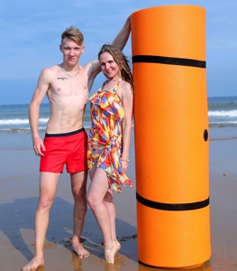 Alfombra Flotante Antideslizante para <span class=keywords><strong>Piscina</strong></span>, de Espuma EVA XPE de 3 Capas, Venta al Por Mayor - Product Image 3
