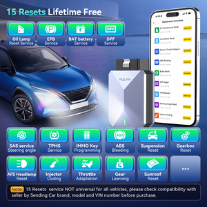 Lifetime miễn phí cập nhật mucar BT200 Max OBD2 Scanner có thể FD Bi-directional kiểm soát tất cả các hệ thống công cụ Chẩn đoán 15 thiết lập lại cho tất cả các xe - Product Image 4