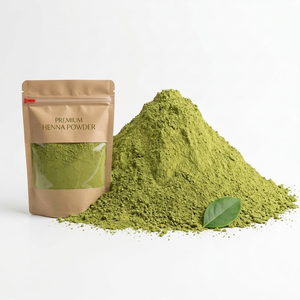 ผงใบเฮนน่าธรรมชาติแบบละเอียดพิเศษสำหรับย้อมสีผมและงานศิลปะบนมือ - Product Image 2