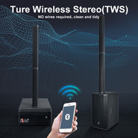 Altavoz de Columna Accuracy Pro Audio AC22D3 de 4000 W, Diseño Modular Patentado, Sistema de PA, Altavoces de Columna Activos