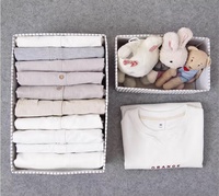 Organisateur de jouets pour enfants, boîte de rangement pliable pour vêtements de bébé, boîtes de rangement en tissu pliables