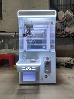 Mini machine à griffes à monnayeur avec éclairage néon LED, jeu d'arcade attrape-figurines en peluche pour centres commerciaux, magasins de jouets et vente en gros