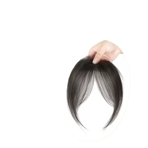 Peluca de flequillo para mujer, reemplazo de cabello, voluminoso, esponjoso, sin costuras, moldeador de rostro, estilo francés, flequillo de ocho caracteres - Product Image 1