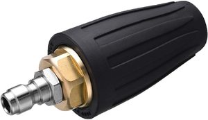 หัวฉีดเทอร์โบ 1/4 นิ้ว แบบเสียบเร็ว 3600 PSI อุปกรณ์เสริมเครื่องฉีดน้ำแรงดันสูง หัวฉีดแบบหมุน - Product Image 2