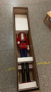 Decorazioni Natalizie Giganti da 90cm, Schiaccianoci <span class=keywords><strong>in</strong></span> <span class=keywords><strong>Legno</strong></span> Creativi per Esterni e Interni - Product Image 5