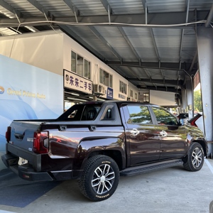 Pick-up commercial 2020 Jiang-ling Yuhu 9 Turbo 2.0T Diesel <span class=keywords><strong>Auto</strong></span> 4WD Version Confort <span class=keywords><strong>JMC</strong></span> Cars Cuir Foncé R18 - Product Image 4