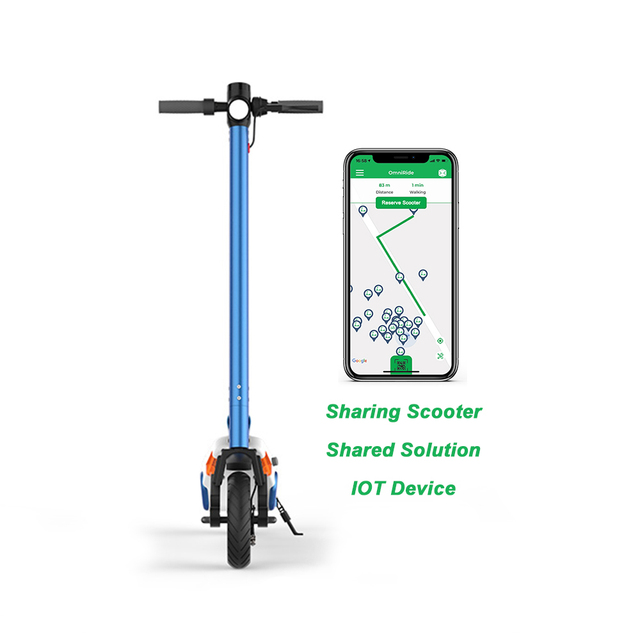 Omni IOT Device Free Protocol GPS 2G/4G APP Rental Scan QR Code Foldable Sharing Electric Scooter