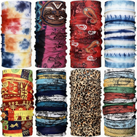 BSBH En gros Bandana vintage pour homme, cache-cou de vélo, protection solaire, tube de cou, accessoire de sport multifonction personnalisé