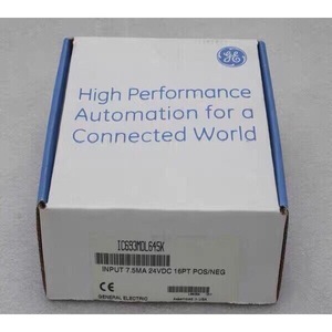 Módulo de Entrada GE IC693MDL645K 7.5mA 24VDC 16PT POS/NEG Automatización Industrial - Product Image 1