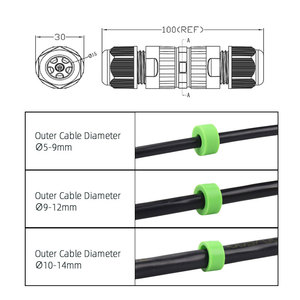 Cerradura erminal a prueba de agua, 25B 2 3Pen Lock - Product Image 4