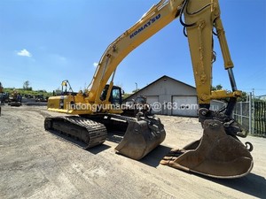 Excavatrice d'occasion Komatsu PC350 importée d'origine, Komatsu PC350 d'occasion, grande excavatrice sur chenilles pour travaux de terrassement - Product Image 5