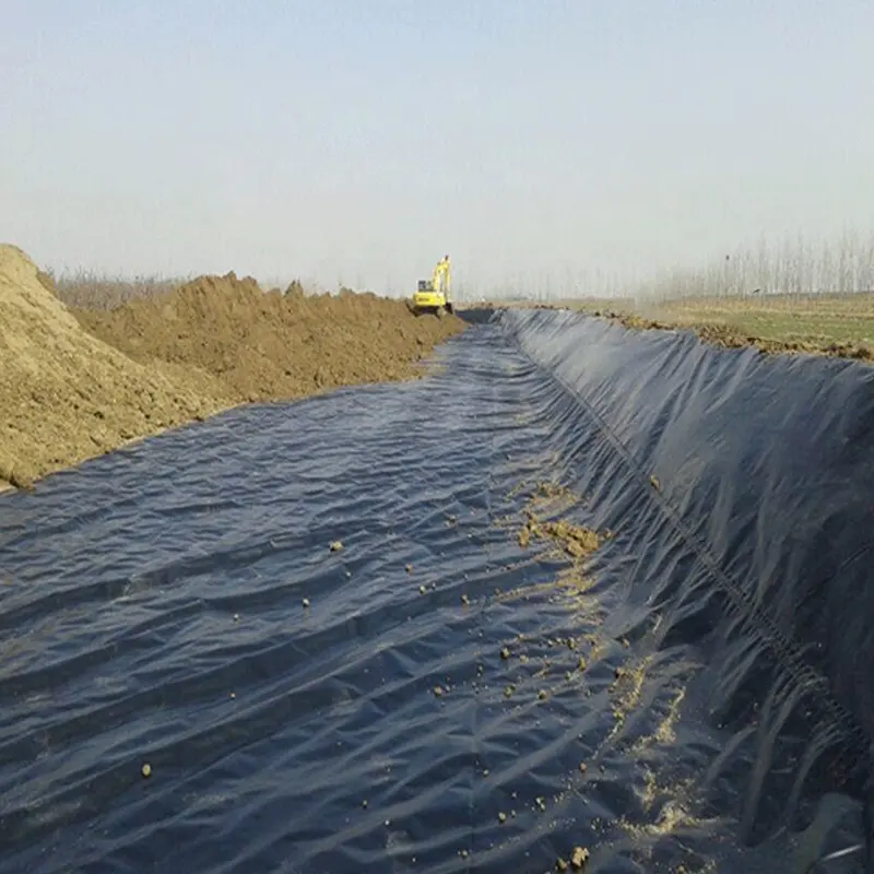 0.8mm Waterproof HDPE Geomembrane Liner Pond Price Aquaculture Fish Farm PVC Pond Liners Roll for Fish and Shrimp Ponds