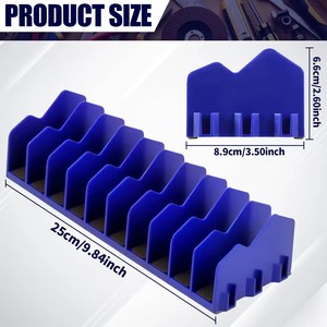 Organizador <span class=keywords><strong>de</strong></span> Alicates <span class=keywords><strong>de</strong></span> 2 Piezas con Base <span class=keywords><strong>de</strong></span> Goma Antideslizante, Soporte <span class=keywords><strong>de</strong></span> Almacenamiento para Llaves Inglesas, 10 Ranuras, Cajón para Alicates, <span class=keywords><strong>Ahorro</strong></span> <span class=keywords><strong>de</strong></span> Espacio - Product Image 3