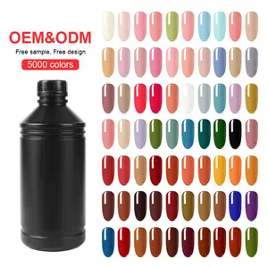 KG bottle OEM 2023 new nail colors nail gel polish UV gel for nail art salon professional wholesale supplier
