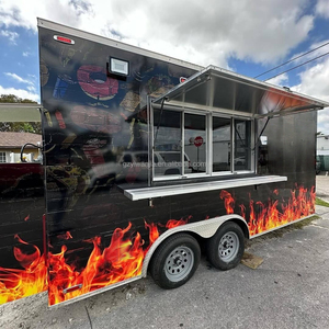 Food Truck e Rimorchio Mobile da 13 Piedi |   Furgone per Fast Food con Cucina Mobile Completamente Attrezzata |   Certificato CE DOT NUOVO - Product Image 1
