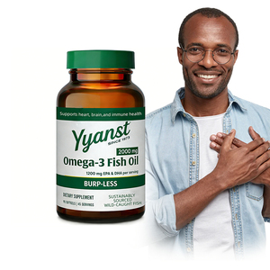 Cápsulas blandas de Omega-3, EPA y DHA de marca privada OEM/ODM de alta calidad para la salud ocular, promueven la salud cerebral y el apoyo articular. - Product Image 1