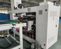 Máquina de Grapado Automática Eléctrica de Precisión con Doble Servo para Cartón Corrugado, con PLC y Rodamientos - Alta Eficiencia y Fácil Manejo