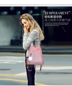 <span class=keywords><strong>Primar</strong></span>-mochila personalizada Oxford para mujer, con colgante de felpa, a la moda, gran oferta - Product Image 3