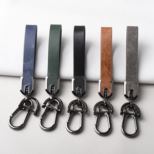 Llavero de Cuero Genuino Premium Cosido a Mano, Porta Llaves de Auto Duradero <span class=keywords><strong>con</strong></span> Clip <span class=keywords><strong>para</strong></span> Cinturón, Diseño Antipérdida, Regalo de Lujo <span class=keywords><strong>para</strong></span> Conductores - Product Image 1