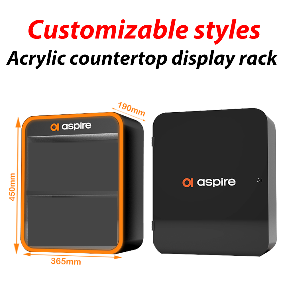 Hot Selling Customized Morden Acrylic Countertop Display Stand with LED Lighting and Custom Logo Carton Packed for Store — view 6
