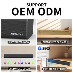 <span class=keywords><strong>Barra</strong></span> <span class=keywords><strong>de</strong></span> <span class=keywords><strong>Sonido</strong></span> 2.0ch para Smart TV <span class=keywords><strong>con</strong></span> Múltiples Entradas ARC/Opt/AUX, Aumento Automático <span class=keywords><strong>de</strong></span> Volumen, Conexión a TV/PC/Juegos/Proyectores - Product Image 4