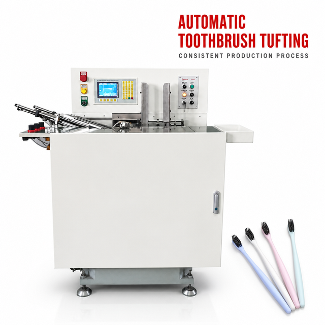 Fully Automatic High Speed Toothbrush Hair Tufting Planting Machine for Making Toothbrush With Automatic Feeding System