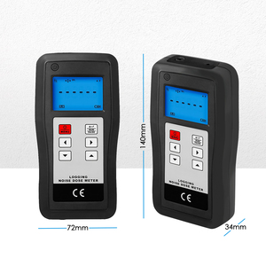 High Quality Decibel Tester <b>Keypad</b> <b>Lock</b> Protected Simple Operation 60 to 130dB 50 Data Storage Personal Logging Noise Dose Meter - Product Image 5