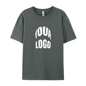 Camiseta de Manga Corta para Hombre de Alta Calidad, Fabricación OEM/ODM, Venta al Por Mayor, Logotipo Personalizado, Camiseta Blanca - Product Image 6