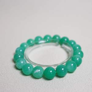 Bracelet en jade australien naturel <span class=keywords><strong>de</strong></span> 8 mm, cristaux, guérisseur <span class=keywords><strong>de</strong></span> <span class=keywords><strong>l</strong></span>'âme, bijoux <span class=keywords><strong>de</strong></span> mode, bracelets, joncs, <span class=keywords><strong>pierre</strong></span> <span class=keywords><strong>de</strong></span> cœur verte - Product Image 3