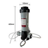 Ventes directes d'usine Marchandises au comptant Distributeur de chlore Distributeur de chlore avec tuyau Chlorinateur de piscine