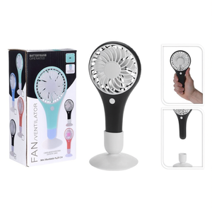 Mini ventilateur (9x20cm) portable USB/batterie assorti 109100020 - Product Image 3