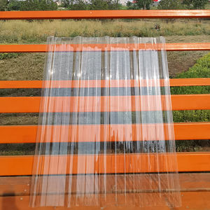 Feuille de polycarbonate ondulée en plastique anti-âge avec revêtement UV de haute qualité, prix d'usine, pour toiture de serre, puits de lumière, auvent - Product Image 5