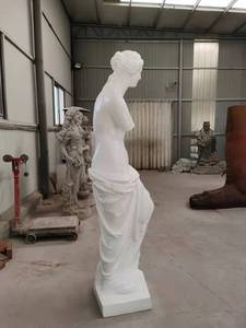 Stile europeo a grandezza naturale decorazioni per esterni figura in resina artificiale scultura moderna resina pop art figure scultura venere - Product Image 3