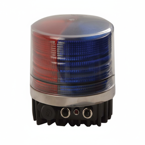 Lámpara de Advertencia Cilíndrica Vertex 104, Iluminación Exterior Automática Roja y Azul - Product Image 2