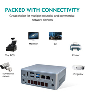 Mini Computadora Portátil Piesia de 12.ª Generación, Host con Doble Lan, 2*DDR5 64GB, Mini PC de Escritorio para Estudiantes y Oficina con Intel Alder Lake I3 I5 I7