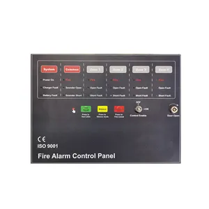 新型火灾报警系统2/4常规报警控制面板火灾探测面板
