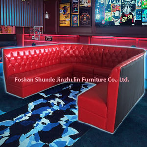 高级定制家具欧式皮革俱乐部组合沙发套装夜总会KTV休息室沙发 - Product Image 6