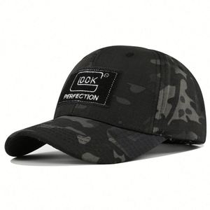Gorras de Béisbol Deportivas para Exteriores al por Mayor, Gorras de Camuflaje con Apliques Mágicos Bordados, Gorras de Béisbol Tácticas Personalizadas para Caza - Product Image 4