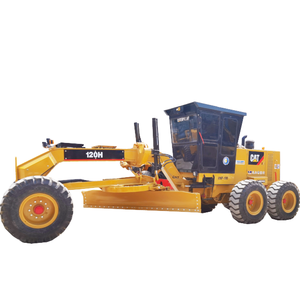 รถเกรดเดอร์ CAT 120H มือสอง 12 ตัน รถเกรดเดอร์ก่อสร้างถนนคุ้มค่าราคาประหยัด - Product Image 1