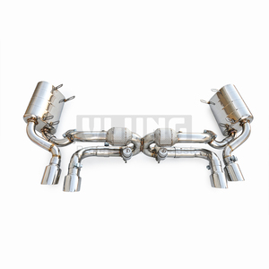 Soupape d'échappement pour <span class=keywords><strong>Porsche</strong></span> 996.2 3.43.6 1997-2004, système d'échappement Cat Back avec soupape, silencieux haute performance, échappement Valvetronic - Product Image 3