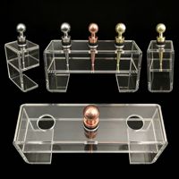 Ensemble de bouchons à vin personnalisés en Lucite pour Shabbat, Judaica, avec support à 3 trous, cadeau pour Rosh Hashanah, Purim, Pessa'h, Shavuot