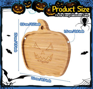 <span class=keywords><strong>Plateau</strong></span> de service en forme de citrouille le plus vendu <span class=keywords><strong>Plateau</strong></span> de service en forme de citrouille <span class=keywords><strong>Plateau</strong></span> de service en bambou pour la présentation des aliments - Product Image 2