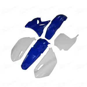 Tubuh Plastik Bingkai Fender Kit untuk YZ85 2002-2014 Pit Dirt Bike